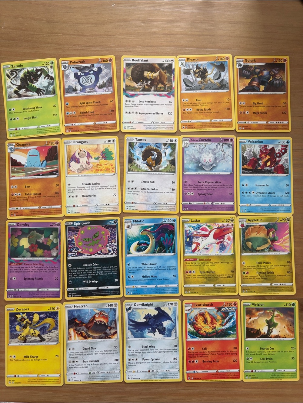 Pokémon Rare Card Lot | 20 Cards
